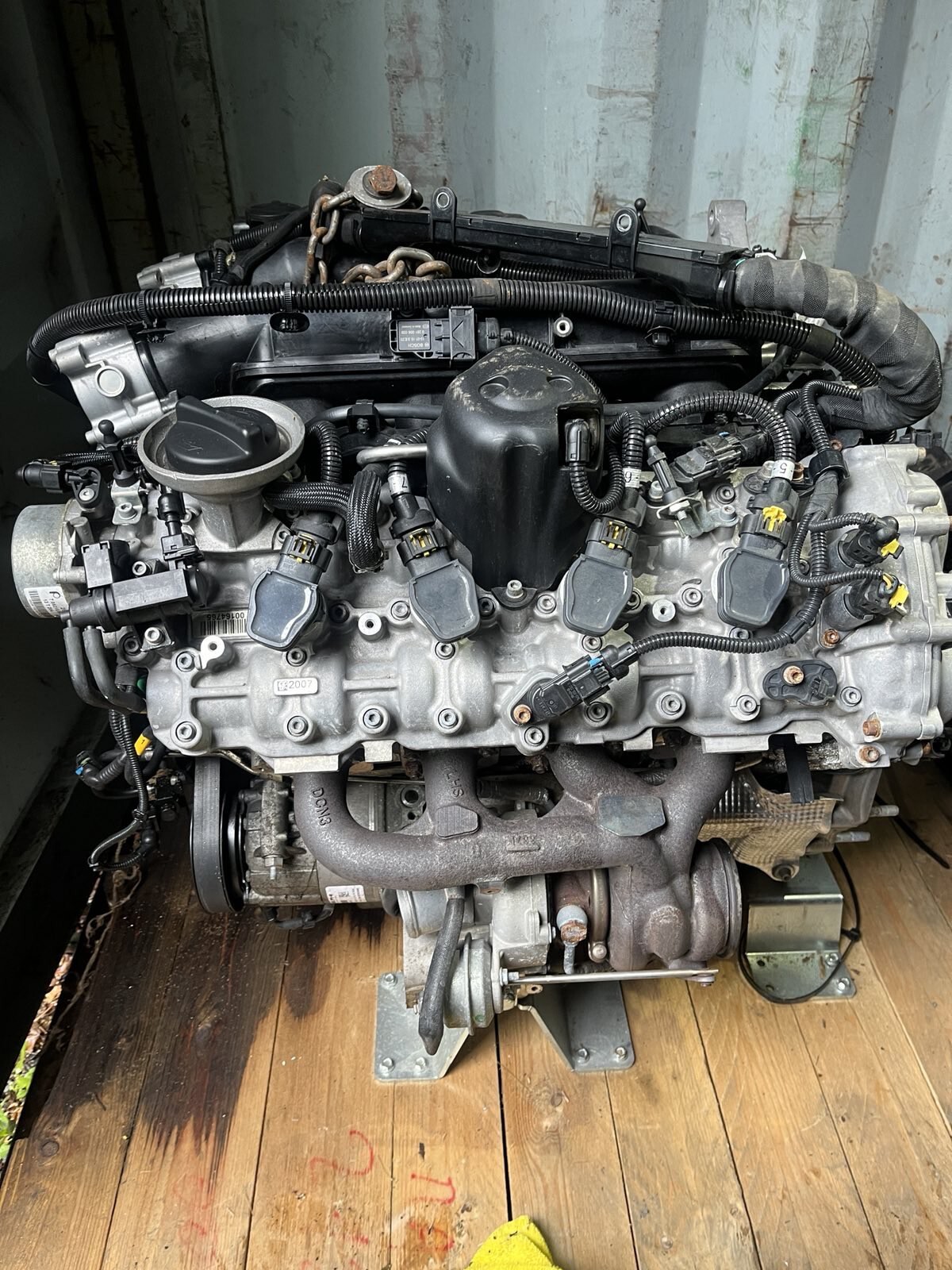 14-20 MASERATI QUATTROPORTE GTS 523HP RWD 3.8L V8 ENGINE MOTOR 31 K OEM M156