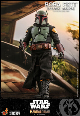 STAR WARS MANDALORIAN BOBA FETT REPAINT ARMOR 1/6 Actionfigur 30 cm HOT TOYS