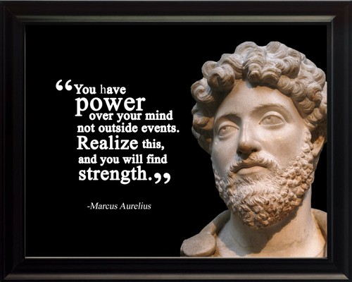 Marcus Aurelius You have power Poster Print Picture or Framed Wall Art