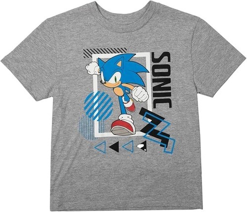 Bioworld Sonic The Hedgehog Boy's 2XL 2X-Large 3pcs T-Shirt & Shorts Set - Picture 2 of 7