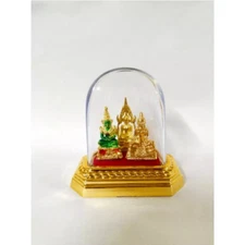 3 Thai Amulet LP Sothon Phra Buddha Chinnarat Phra Kaew Morakot Place car house