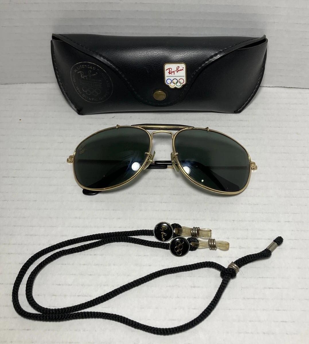 Ray-Ban Gold Original Vintage Sunglasses for sale | eBay