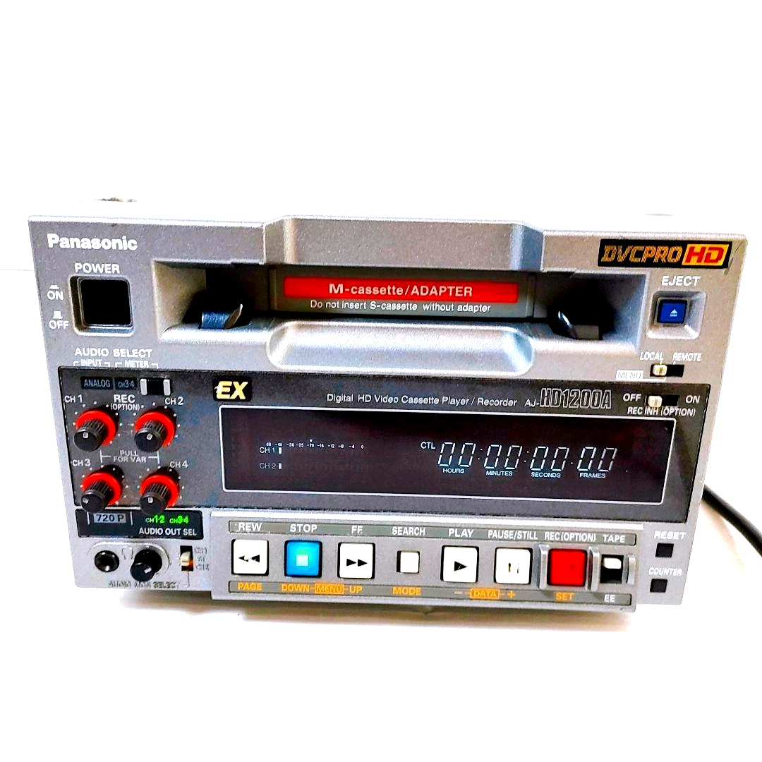 Panasonic DV: DVCPRO HD Panasonic AJ Video Recorders & Players for