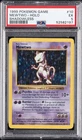 1999 POKEMON GAME SHADOWLESS #10 MEWTWO-HOLO PSA 5