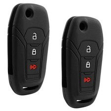 2 Keyless Entry Remote Fob Cover Case Silicon Rubber Skin Jacket For Ford 3b 2 Keyless Entry Remote Fob Cover Case Silicon Rubber Skin Jacket For Ford 3b