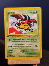 Ledyba 63/111 Common Neo Genesis Pokemon 1st Edition HP