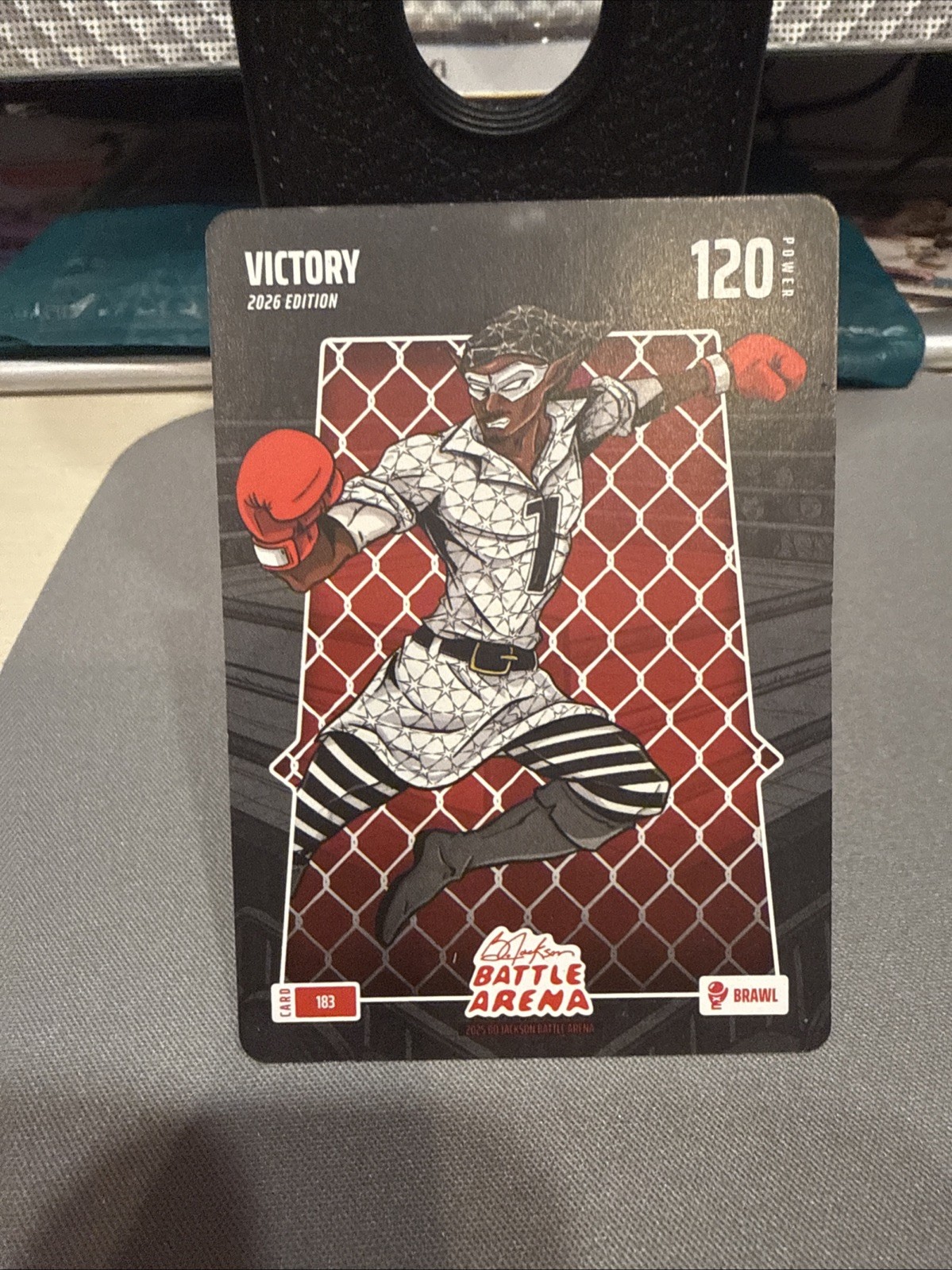 2026 Bo Jackson Battle Arena Victory Victor Wembanyama Battlefoil Brawl #303