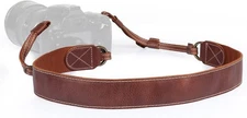 SLR, DSLR Sierra Series Genuine Leather Camera Shoulder or Neck Strap