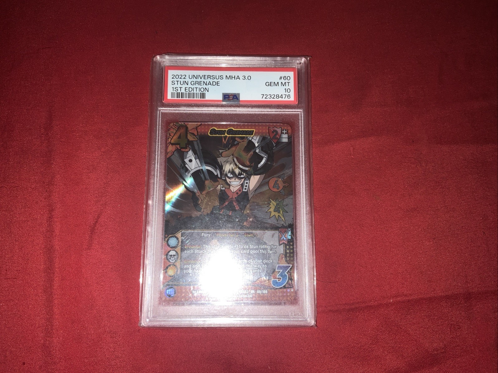 BAKUGO STUN GRENADE PSA 10