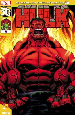 RED HULK (2008) PAN DIMENSIONAL 3D EDITION #1 PAN-UNIVERSAL GALACTIC