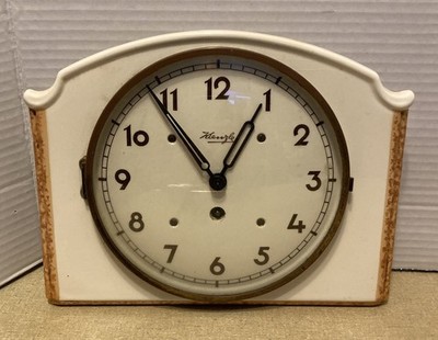 Vintage Kienzle Germany Kitchen Wall Clock Runs 7.5 by 10 inches
