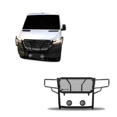 Black Horse Rugged HD Grille Guard Kit Modular BK fit 2007-2016 sprinter 3500