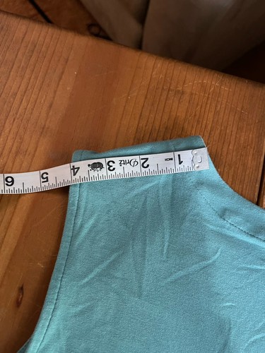 J. Jill Wearever Collection Kleid Trägerkleid türkis Blumenband V-Ausschnitt XL - Bild 8 von 9