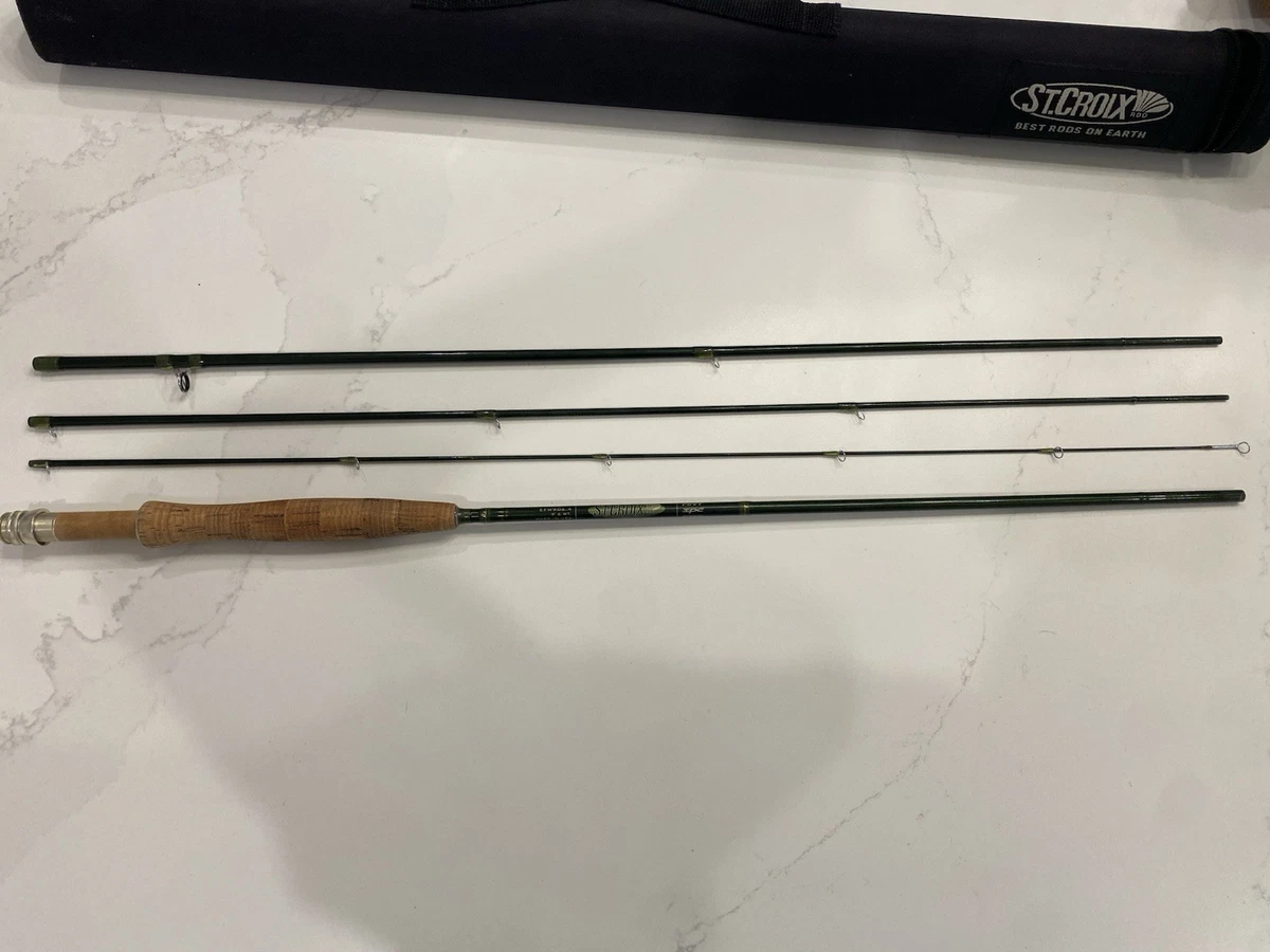 St. Croix Fly Fishing Rod 9 ft Item Fishing Rods 6 wt Line Weight