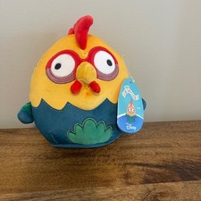 NWT Squishmallows 8" Plush Yellow Heihei Disney Moana Chicken SQDI00588