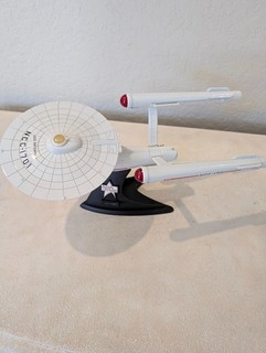 Franklin Mint Star Trek USS Enterprise NCC 1701 25th Anniversary 1991 w/ Stand