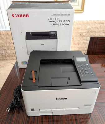 Canon imageCLASS LBP632Cdw Duplex Color Wireless Laser Printer 430 PC EXCELLENT