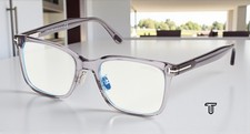 Tom Ford FT5853 D B 020 Plastic Grey Other 55 mm Men's Eyeglasses