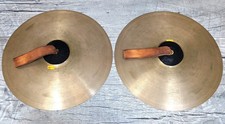 Zildjian Avedis 16" Band/Marching Cymbal coppia vasche vintage made in USA set #1