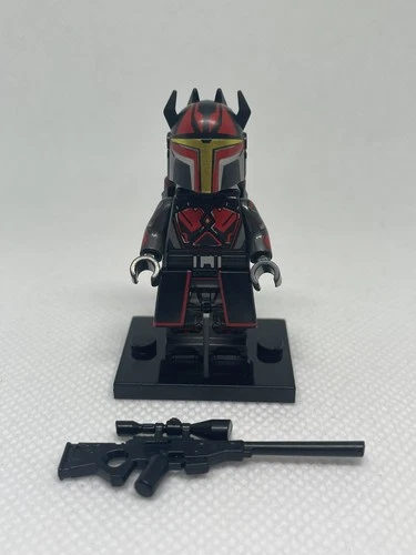NEW Star Wars Gar Saxon Custom Lego Minifigure Mandalorian Starfighter Rd