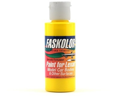 Parma PSE Faskolor Water Based Airbrush Paint (Fasyellow) (2oz) [PAR40002]