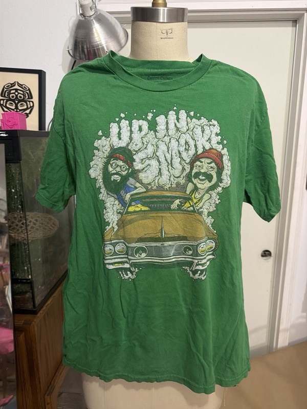 Cheech & Chong - “Up In Smoke” - Green Shirt - L