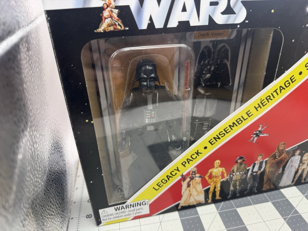 STAR WARS 40th Anniversary Black Series 6 Darth Vader Legacy Pack in hand | #1864032177
