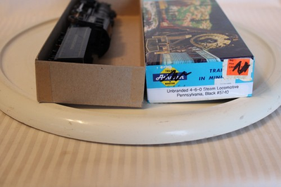 #ad HO Scale Roundhouse 4 6 0 Steam Locomotive amp; Tender Pennsylvania #5740 Black $96.00