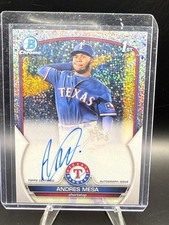 2023 Bowman #CPA-AM Andres Mesa Chrome Prospect Auto Speckle Refractors #/299