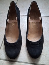 Flamenco-Schuhe aus Wildleder, Gr. 41 schwarz, von Yebra