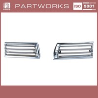 Horngitter FüR Porsche 911 F SWB 912 Bis -'68 Kunststoff Chrom L+R