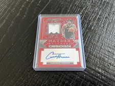 2023-24 Obsidian Matrix Material Electric Etch Red Flood Cameron Thomas Auto