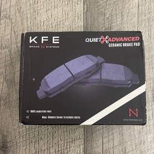 KFE Brake Systems Quiet Advanced Ceramic Brake Pad Set 100% Asbestos Free