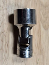 snap on tools FU26A 13/16” shallow chrome swivel socket, 3/8"Dr. 12-Pt