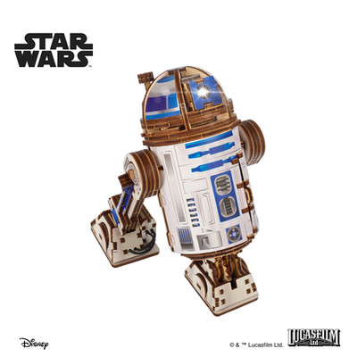 R2-D2 Star Wars 3D Puzzle Holz UGEARS - UG-70272