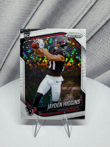 2025 Panini Prizm #376 Jayden Higgins White Disco