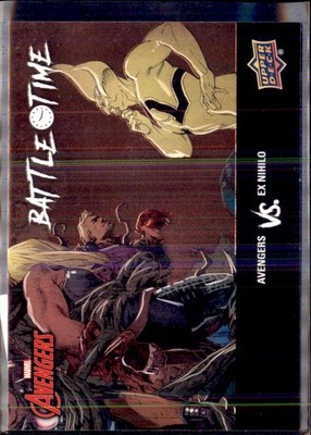 2024 UD Marvel Avengers Battle Time Avengers Vs. Ex Nihilo COPPER #BT-14