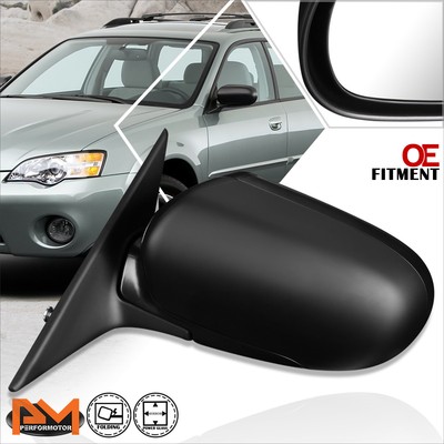 For 05-09 Legacy Outback OE Style Powered Adjustable Side Rear View Mirror Left