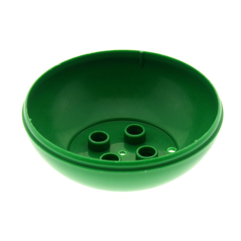 1X Lego Duplo Animal Egg Shell Green Bottom Ball Track Set 2751GREEN 31367