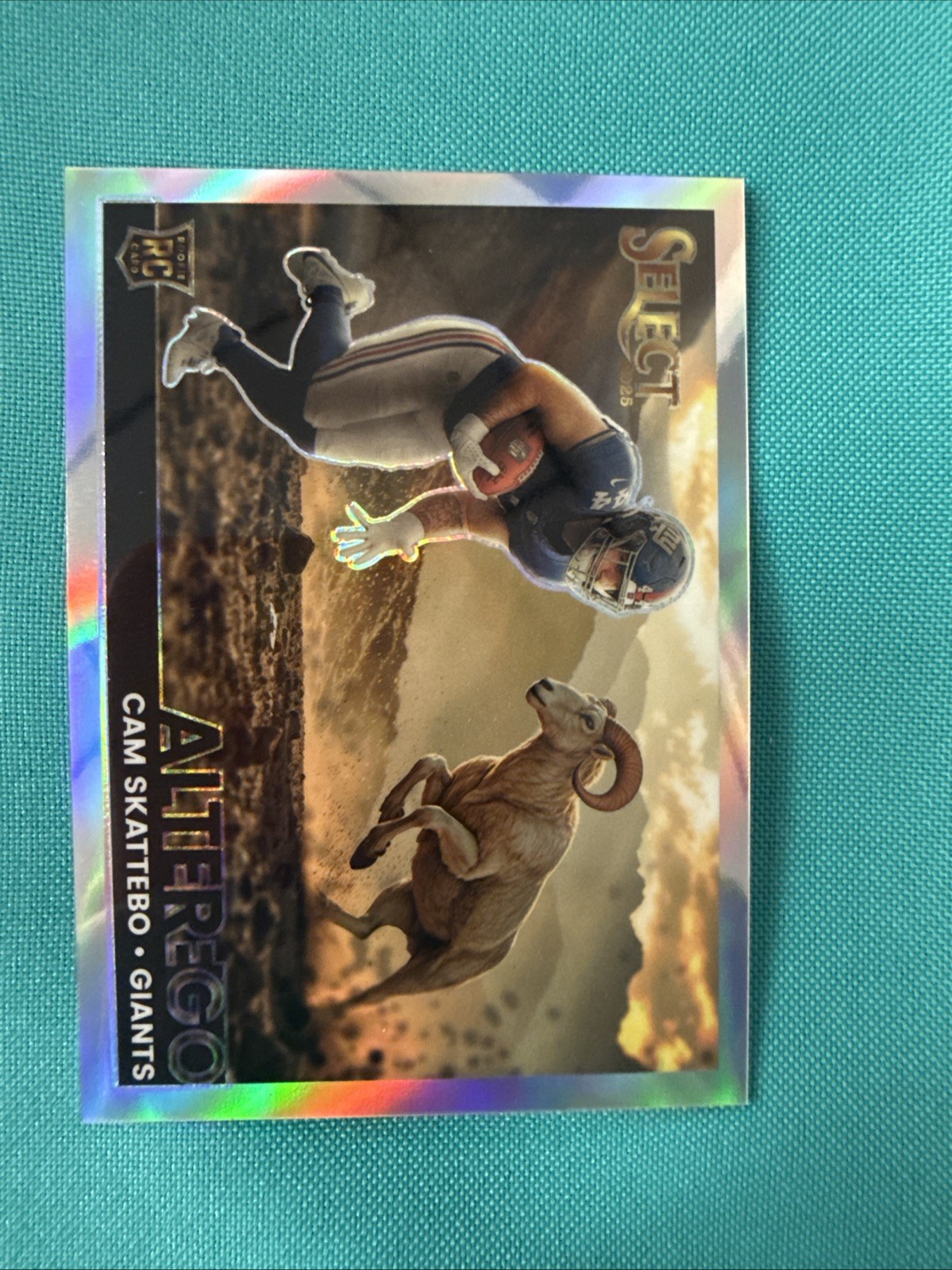 2025 Panini Select Alter Ego Cam Skattebo Rc #20 SP🔥CASE HIT🔥