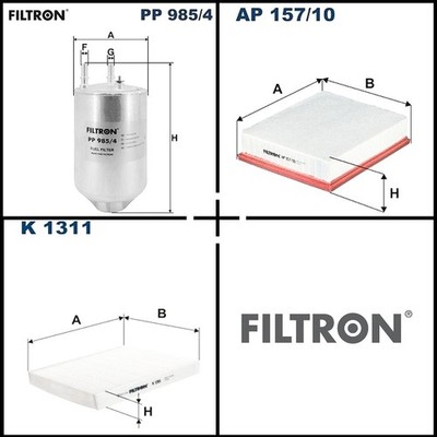 Filtron SET-31473367 Filterset, Inspektionspaket für VW CRAFTER Kasten CRAFTER