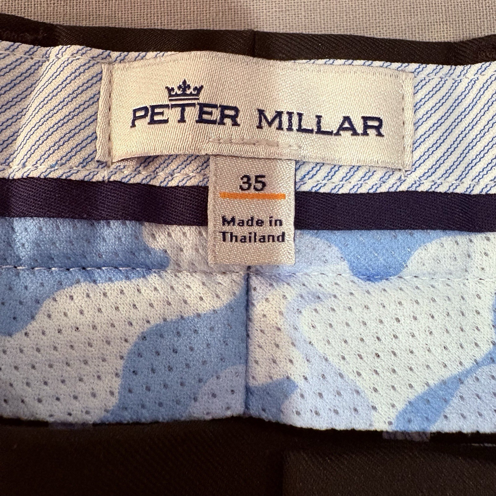 Peter Millar Golf Performance Shorts Stretch 35X … - image 9