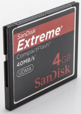 4GB SanDisk Extreme 40MB/S UDMA CompactFlash CF Card 