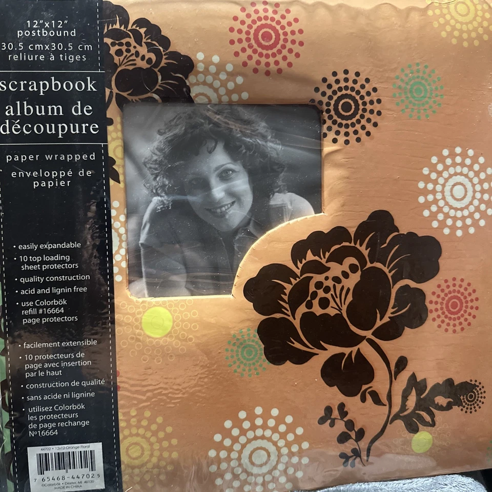 Libro de recortes Colorbok 12x12” encuadernado con poste Foto 2 de 4