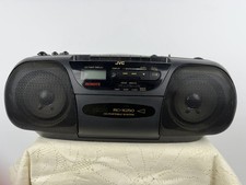 JVC RC-X250 Portable AM/FM/CD/Cassette Boombox TESTED Read Description 