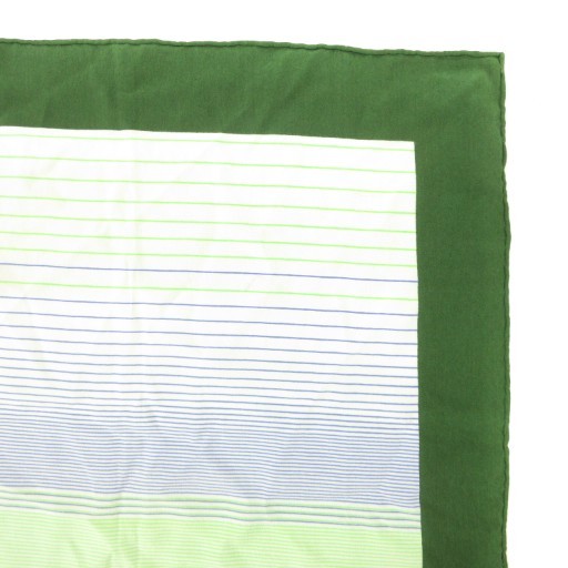 Christian Dior Vintage Scarf Rose Pattern Floral Green Women's Authentic thumbnail 5