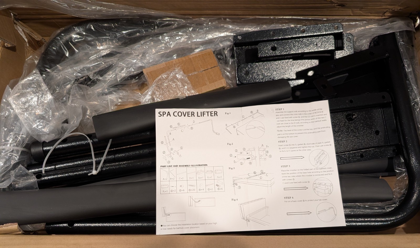 Hot Tub Cover Lifter
