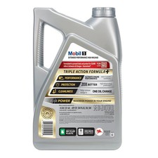 Mobil 1 Extended Performance High Mileage 0W-20 Full Synthetic Motor Oil 5 Quart 41.86 per gallon