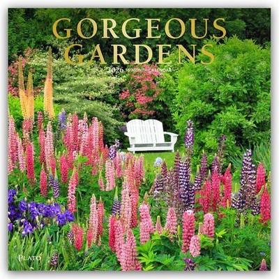 Gorgeous Gardens - Wunderschöne Gärten 2026 - 16-Monatskalender