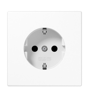 10 Stück Jung LS 1520 WW Schuko  Steckdose  Alpinweiß